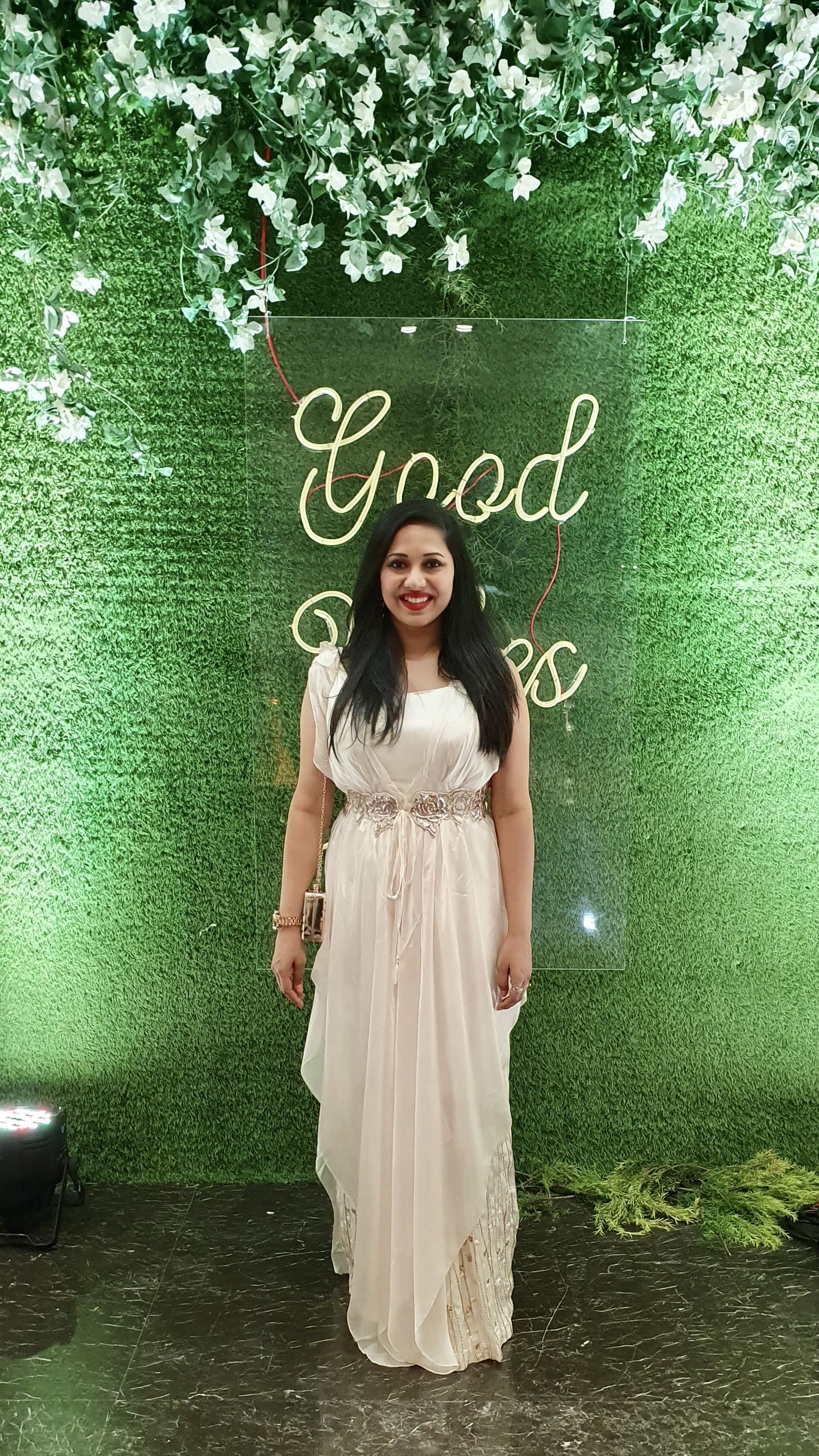 IVORY OVERLAY JUMPSUIT