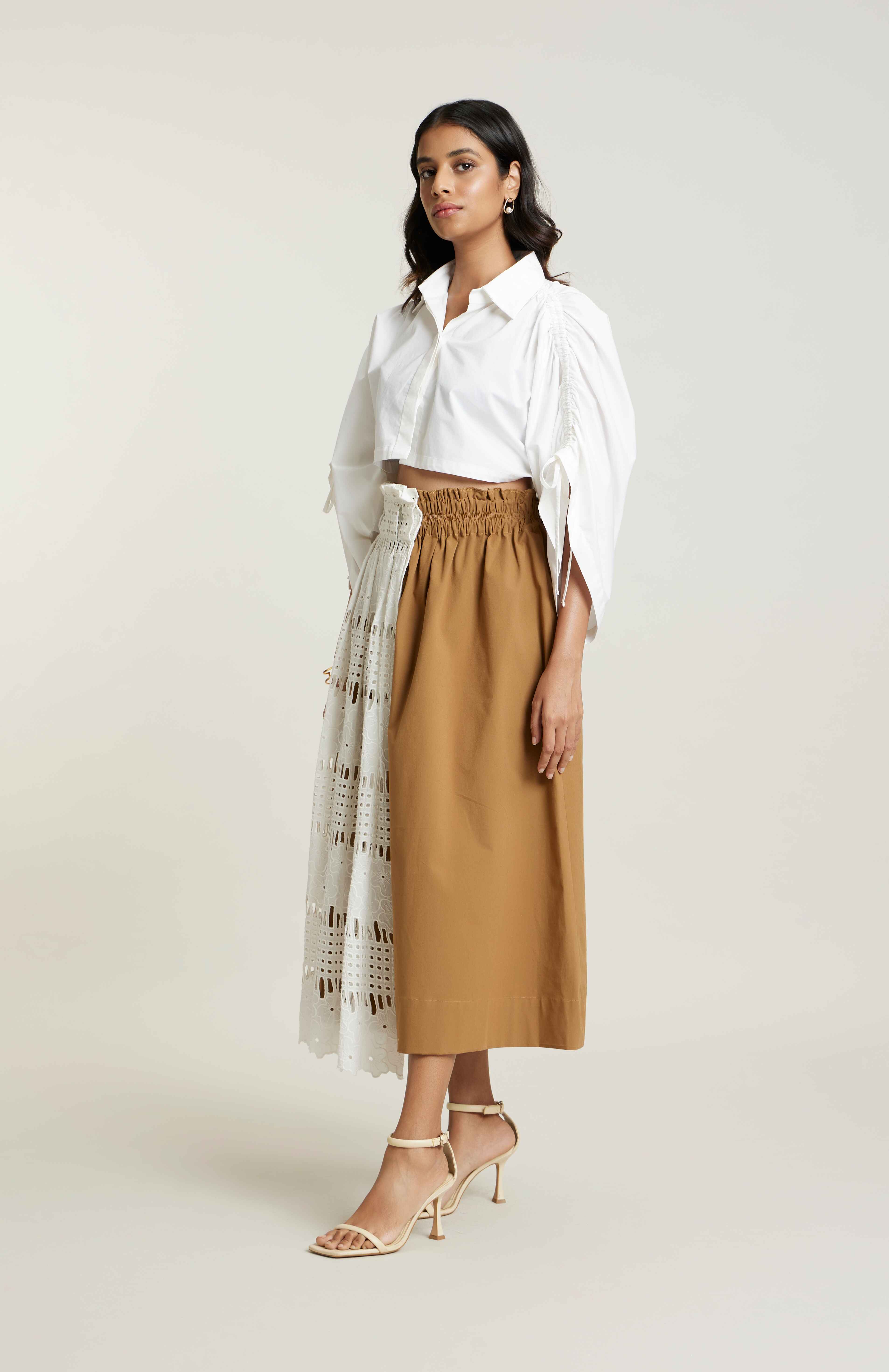 WHITE/TAN JULIA SET