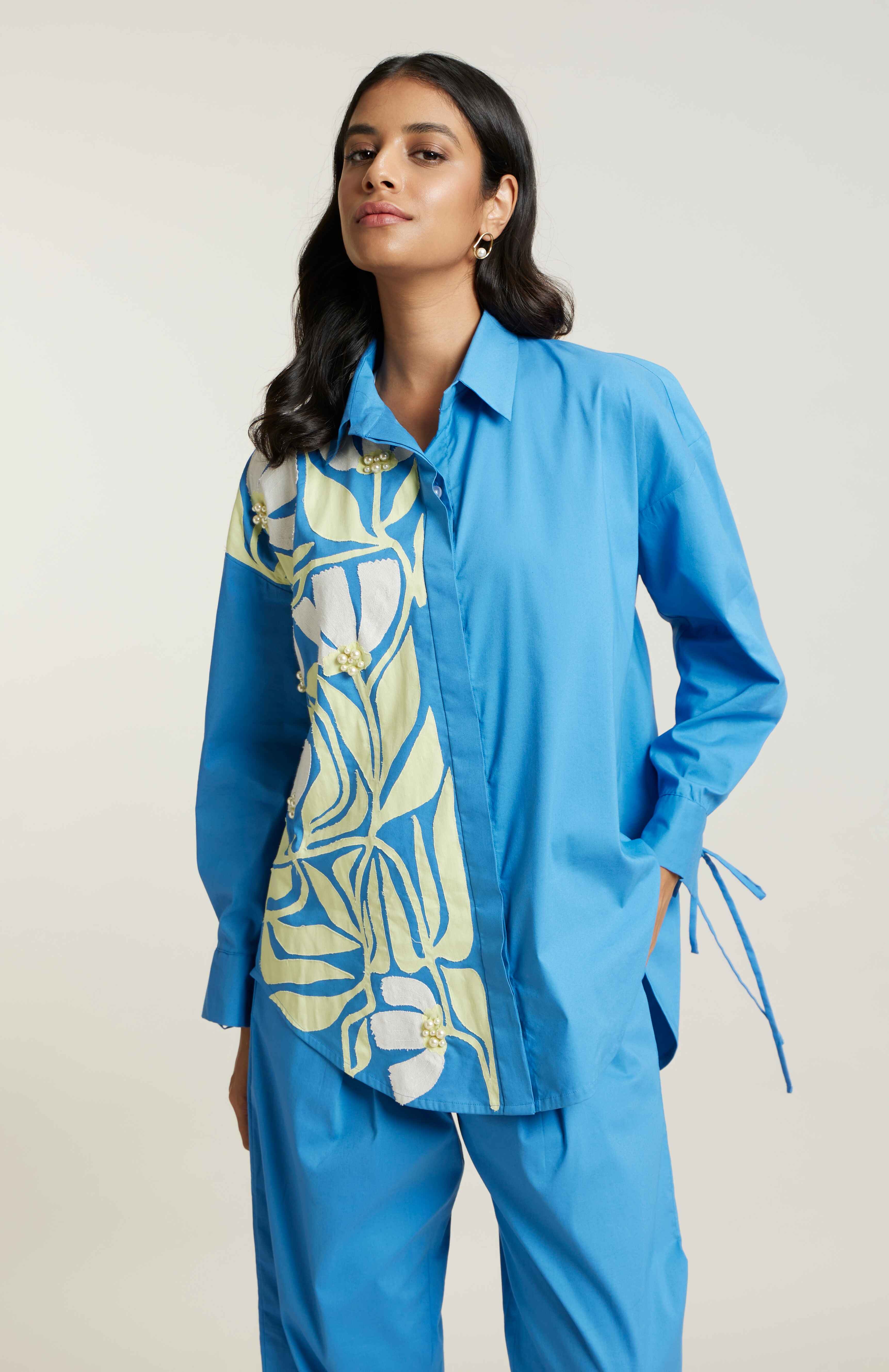 LAGOON BLUE MITISI SHIRT