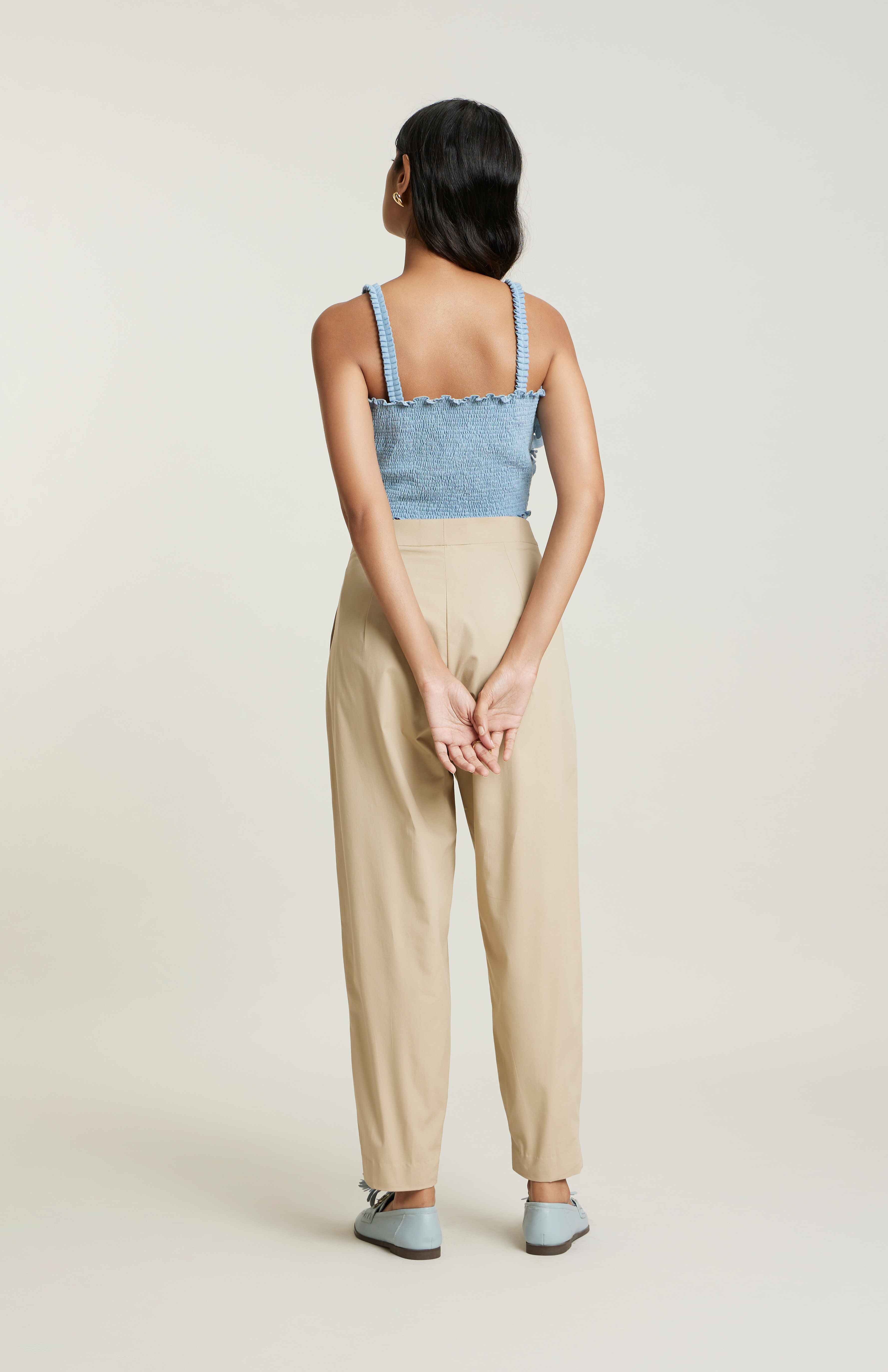 BEIGE MITISI TROUSER