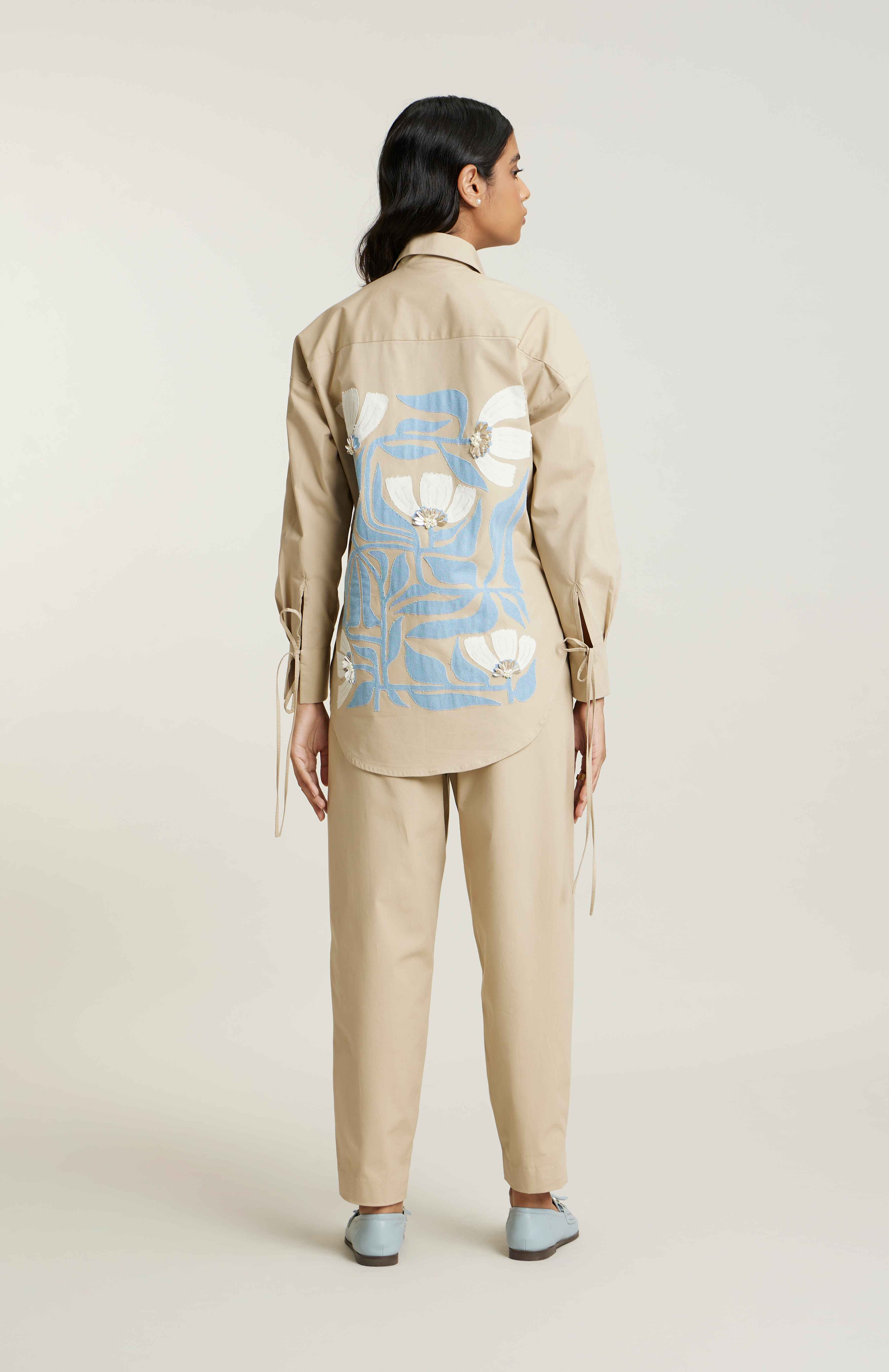 BEIGE BACK MITISI CO-ORD