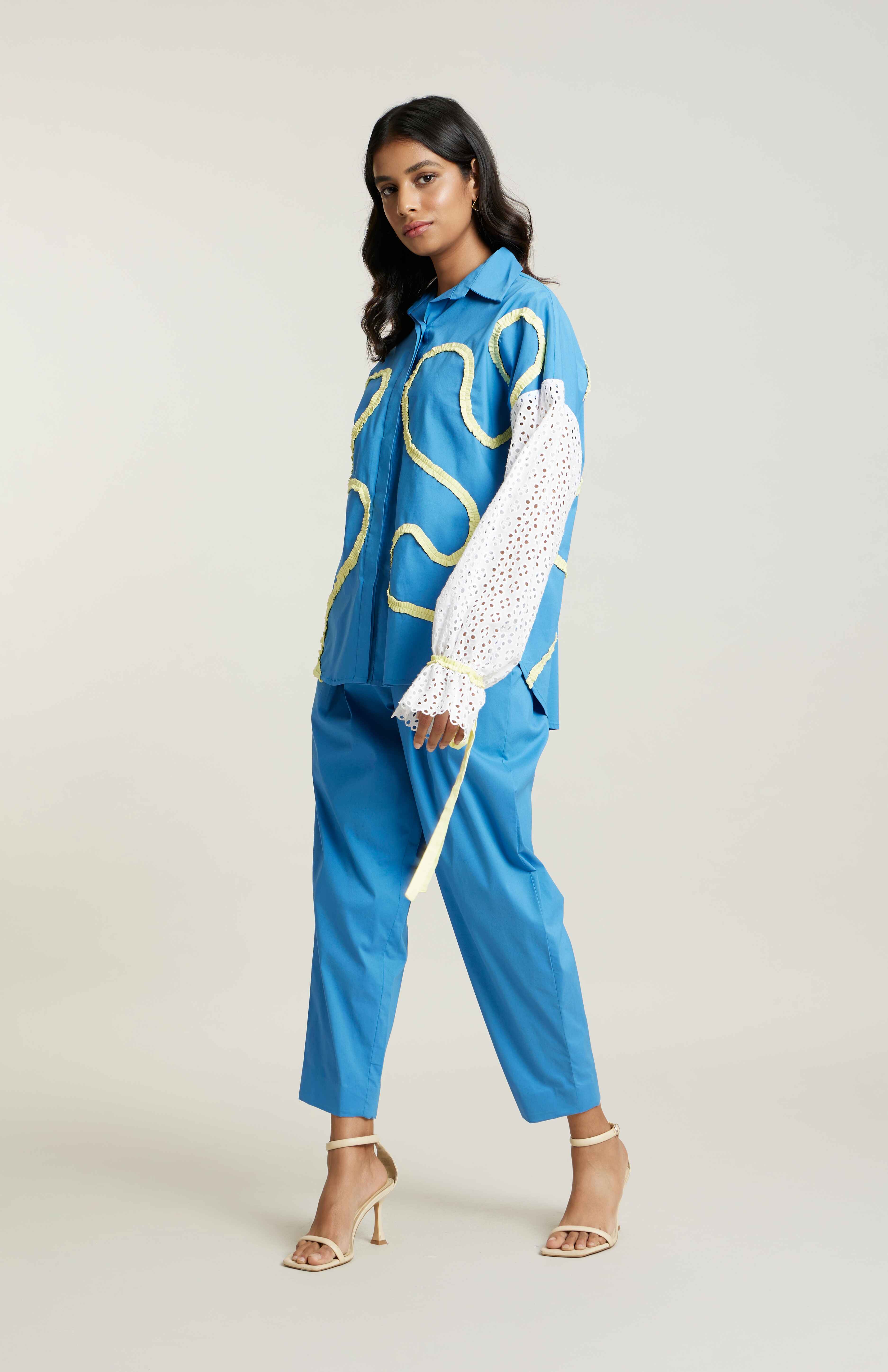 LAGOON BLUE GAIA CO-ORD