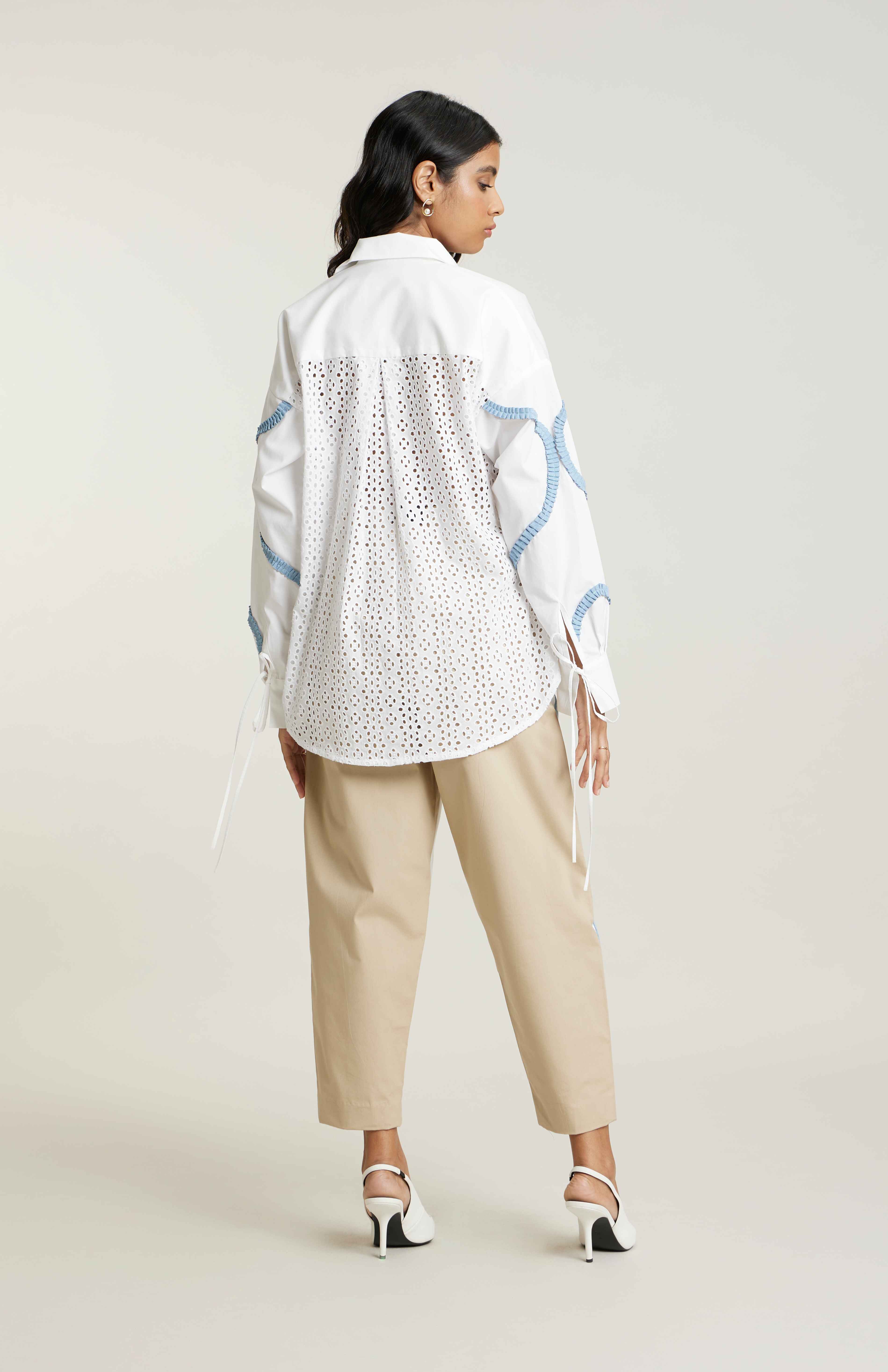 WHITE MARIA CO-ORD SET
