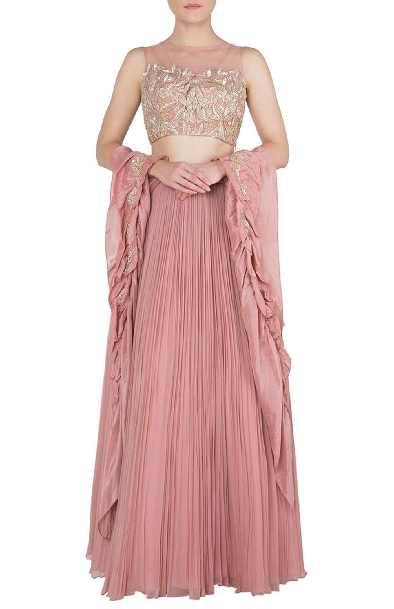 ROSE PINK LEHENGA